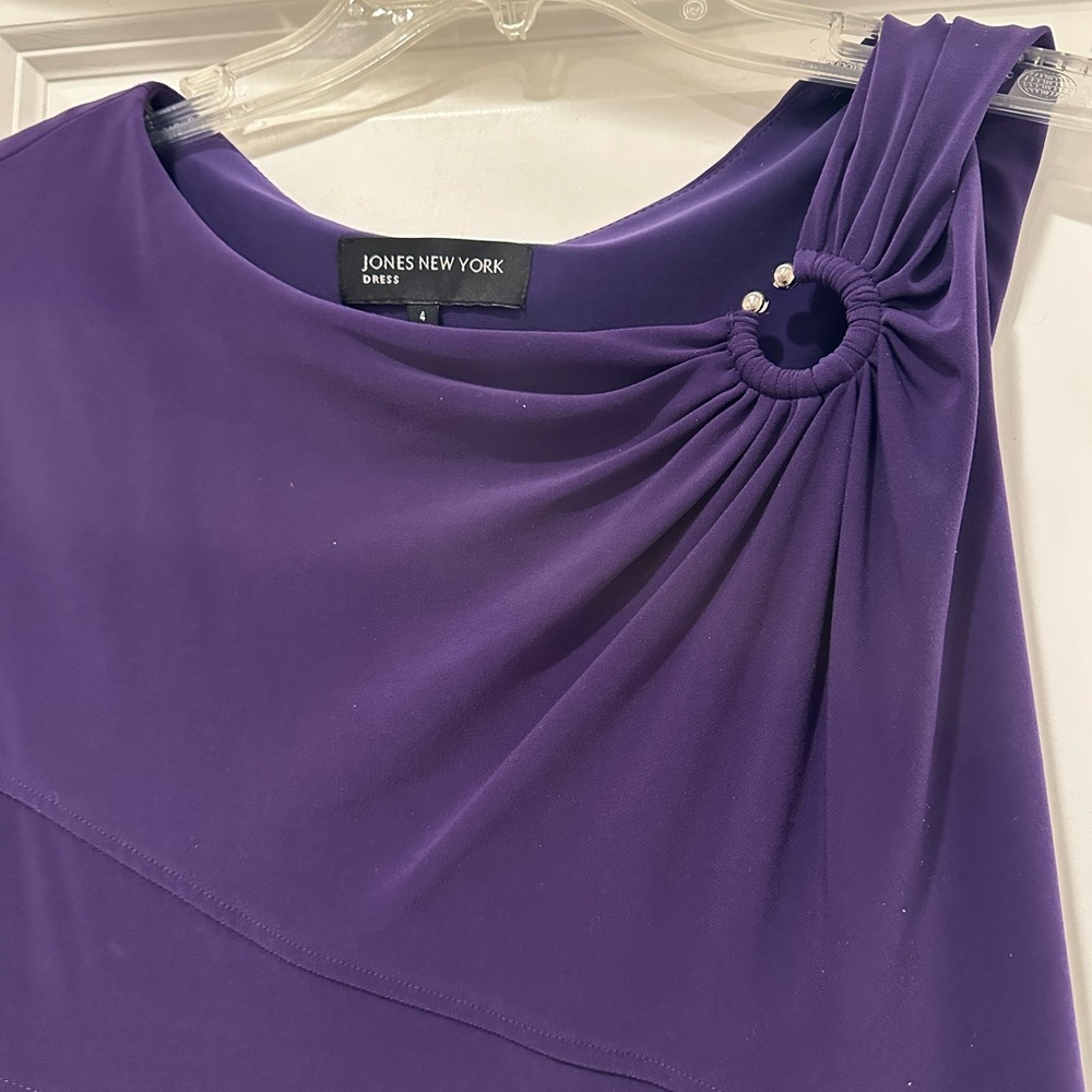 Jones New York Purple Women's Dress